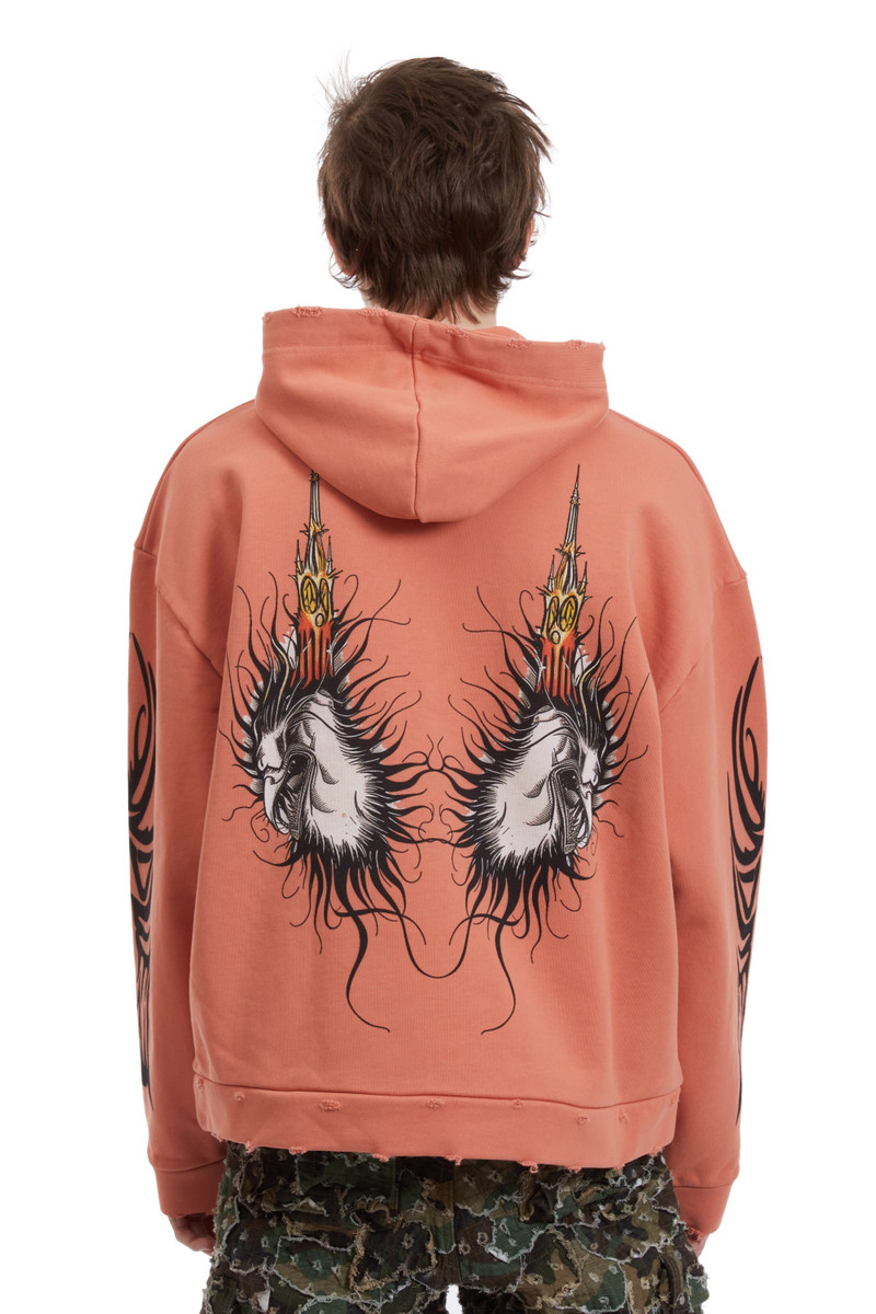 NEFARIOUS WINGED HOODED PULLOVER 6