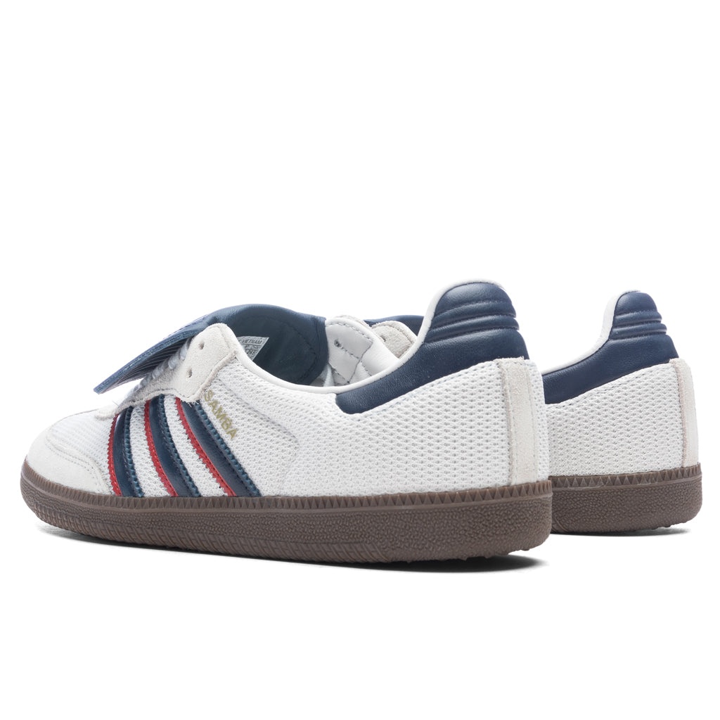 SAMBA LT - CRYSTAL WHITE/DARK BLUE/GUM5 - 3