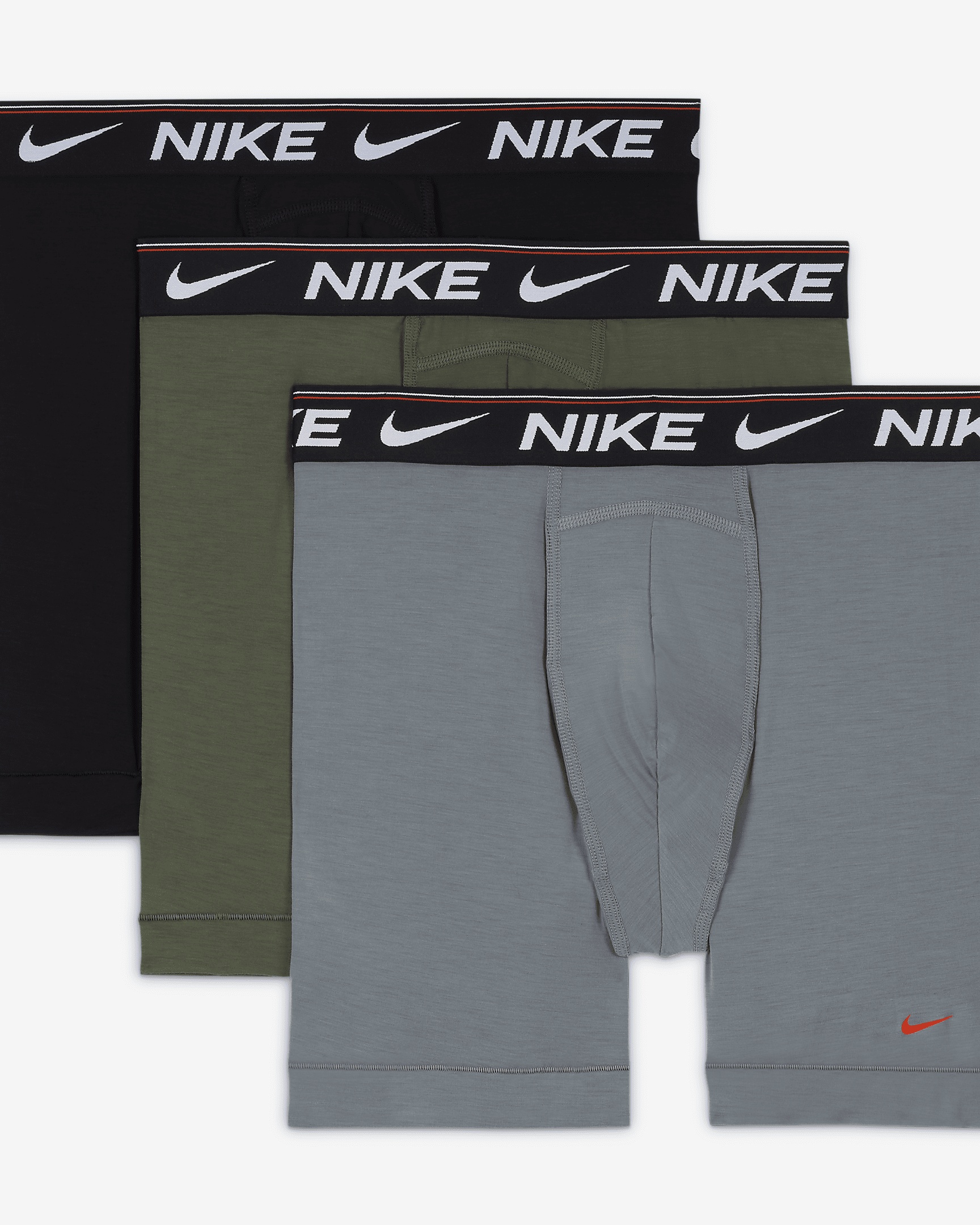 Nike Ultra Comfort Men's Dri-FIT Long Boxer Brief (3-Pack) - 1