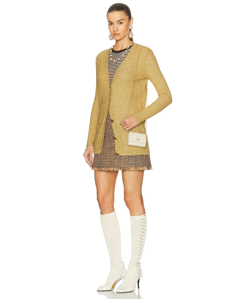 Valentino V Logo Signature Card Case outlook