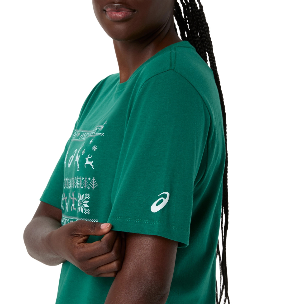 UNISEX ASICS HOLIDAY SHORT SLEEVE TEE - 5