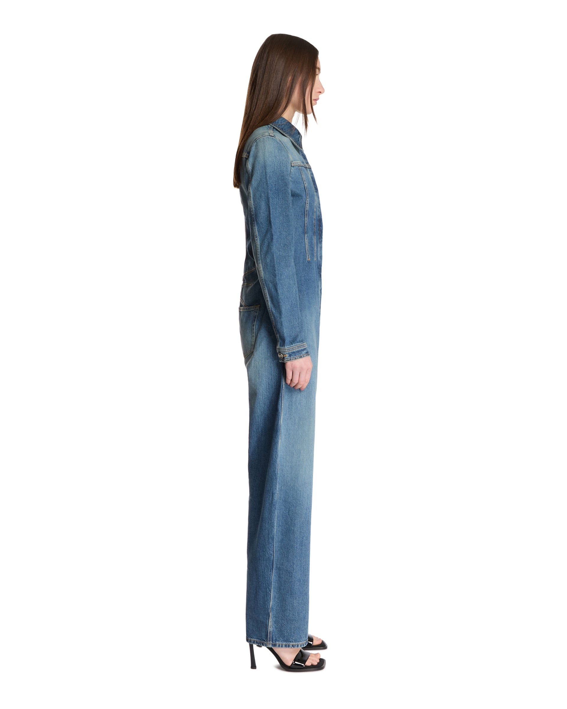 【関税&送料込】Alaia Denim Jumpsuit ALAÏA Denim jumpsuit | NET-A-PORTER
