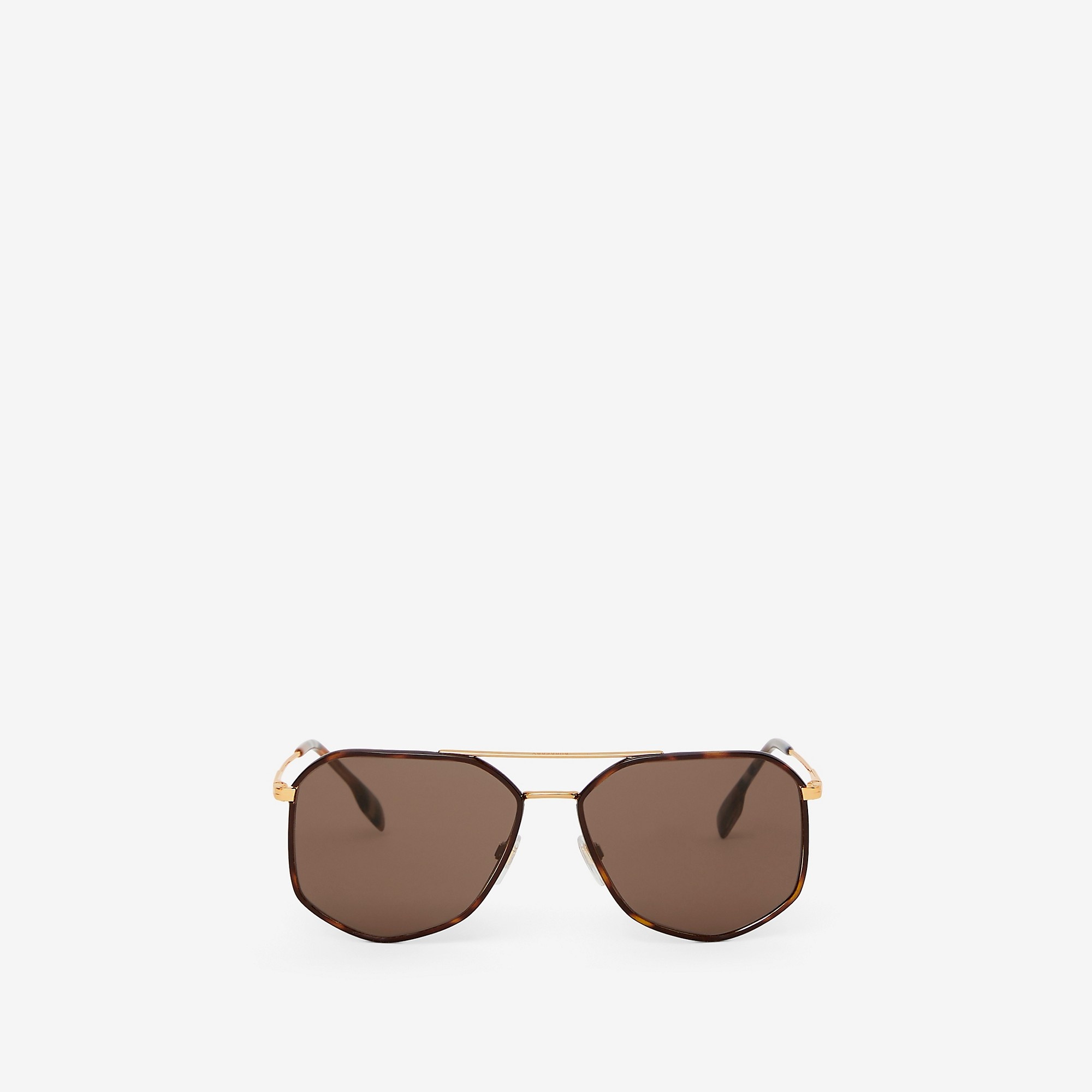 Geometric Frame Sunglasses - 1