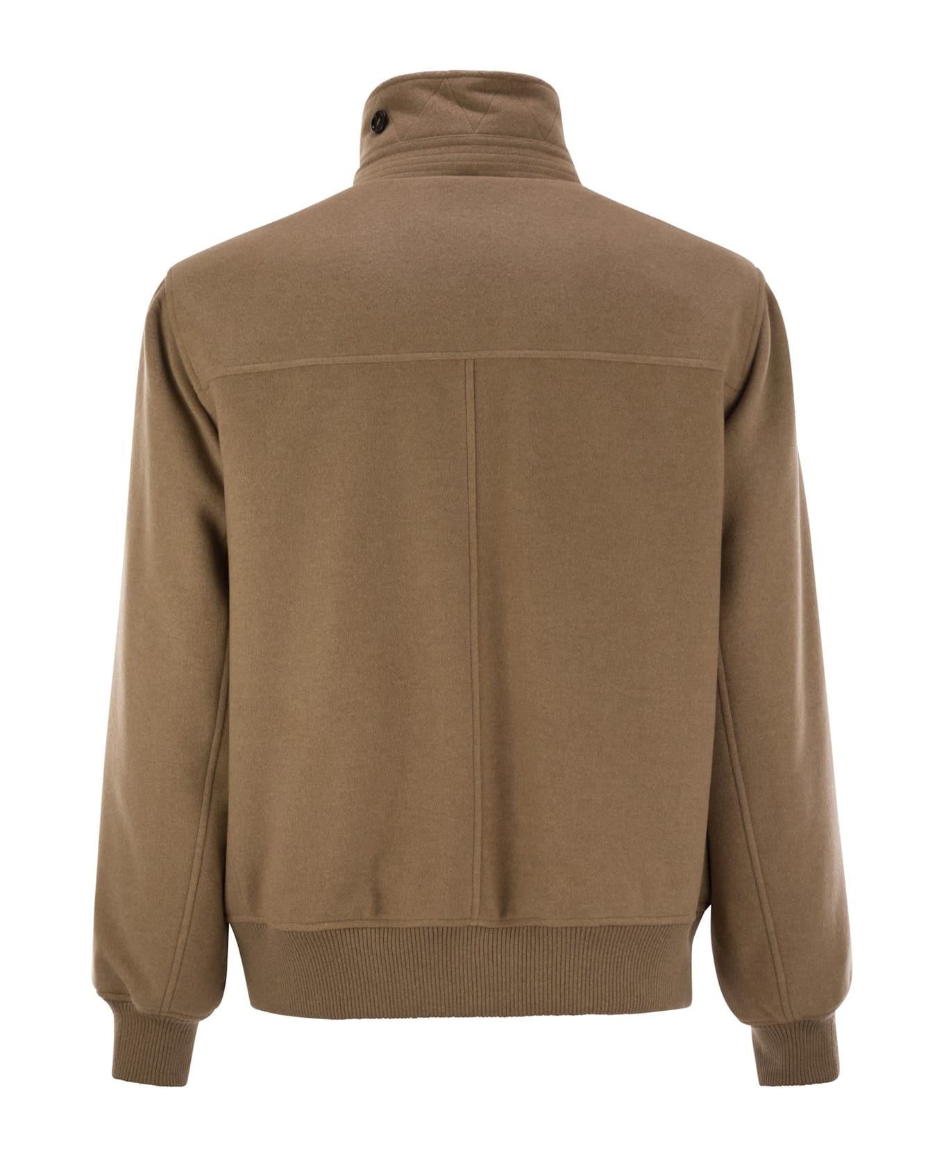 Cashmere Bomber Jacket - 2