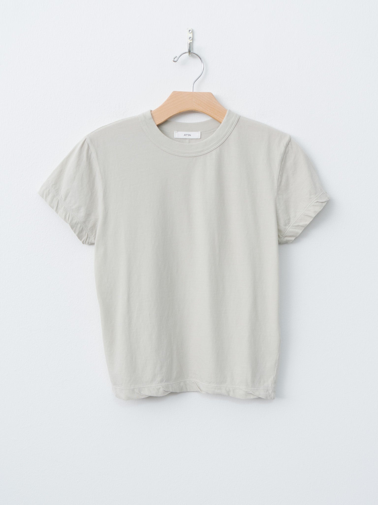 Fresca Single Jersey Tight Fit T-Shirt - Beige - 1