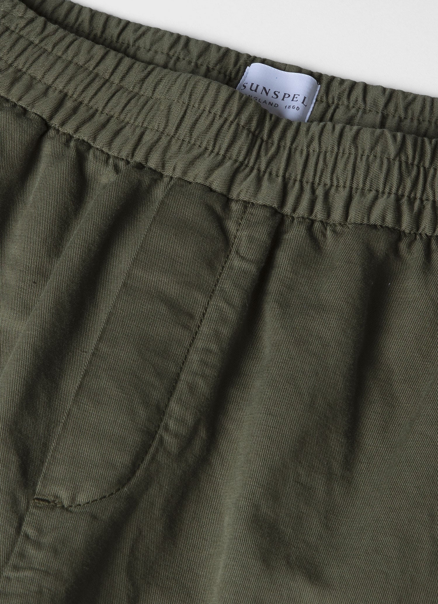 Cotton Linen Drawstring Shorts - 4