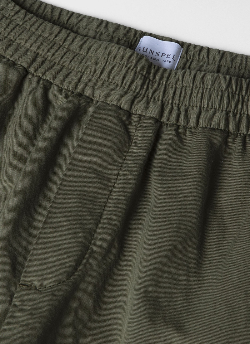 Cotton Linen Drawstring Shorts 4