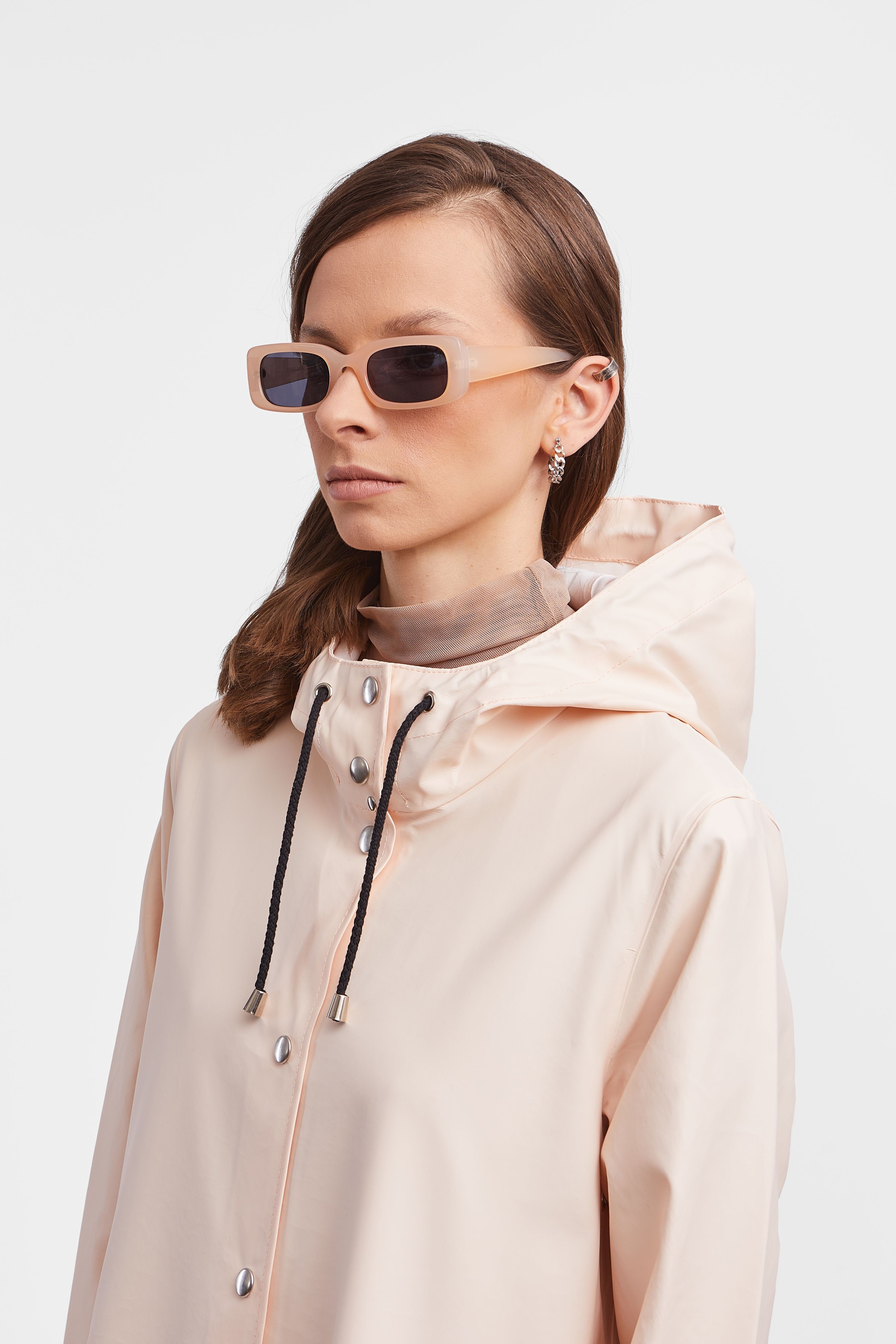 Mosebacke Lightweight Raincoat Peach - 8