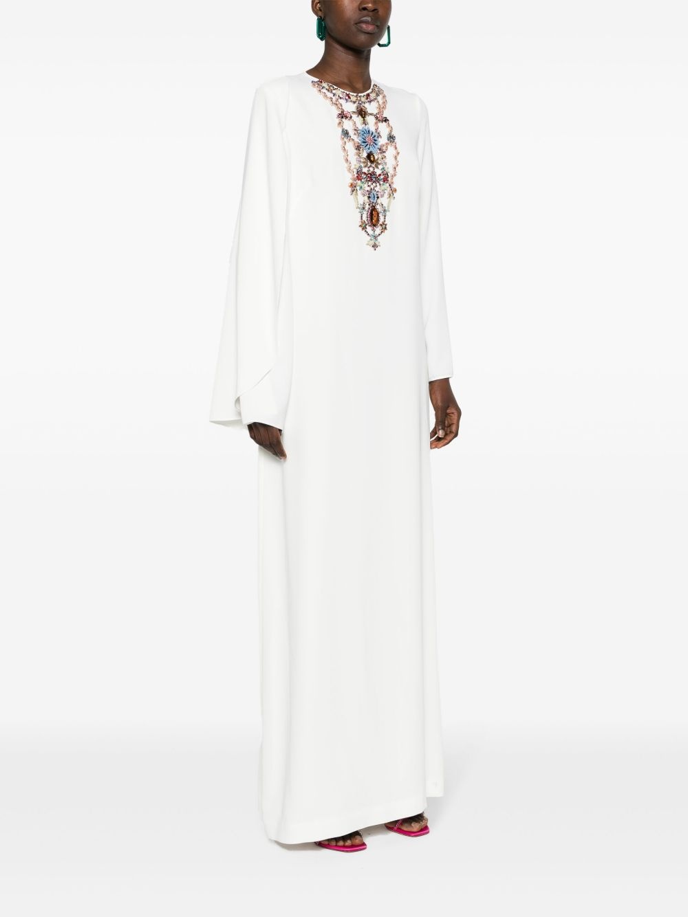 Makayla crepe gown - 3