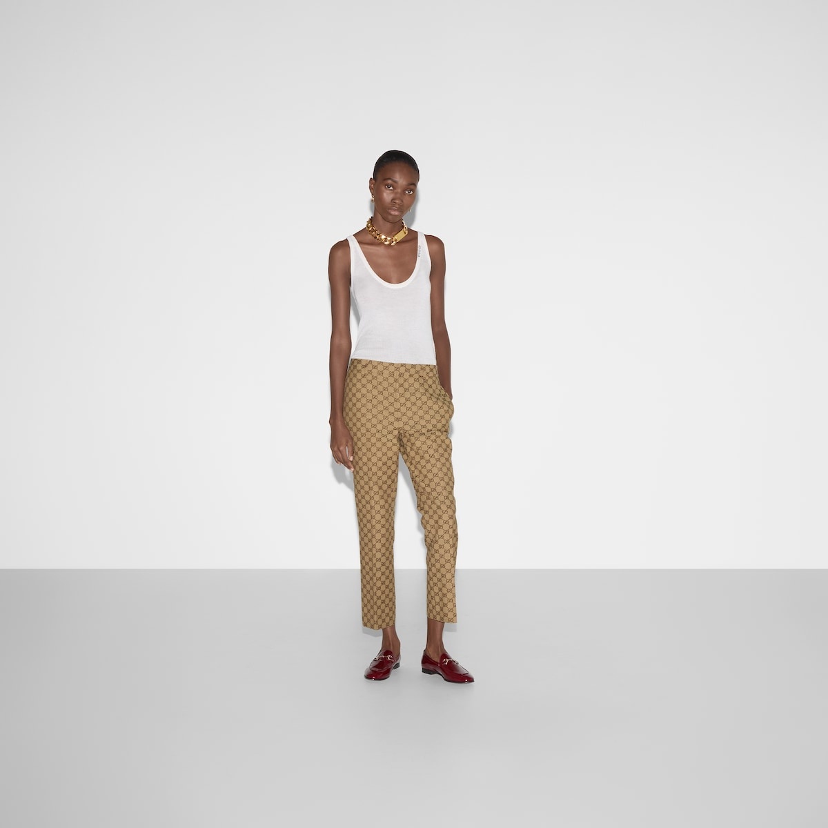 GG canvas pant - 2