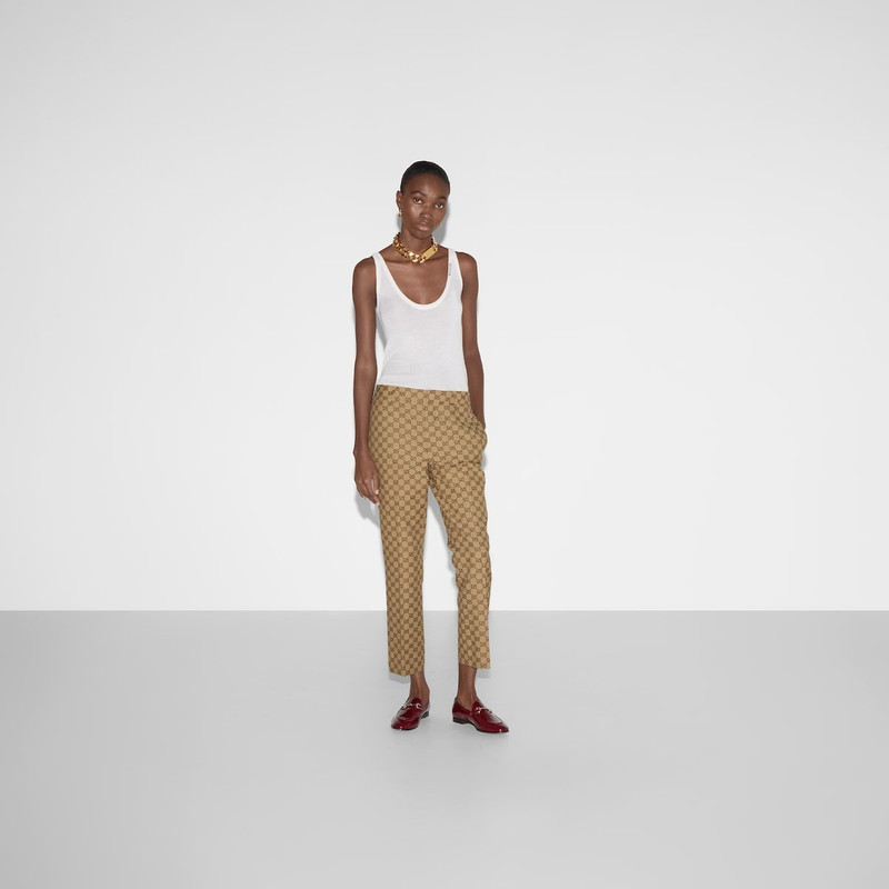 GUCCI GG canvas pant outlook
