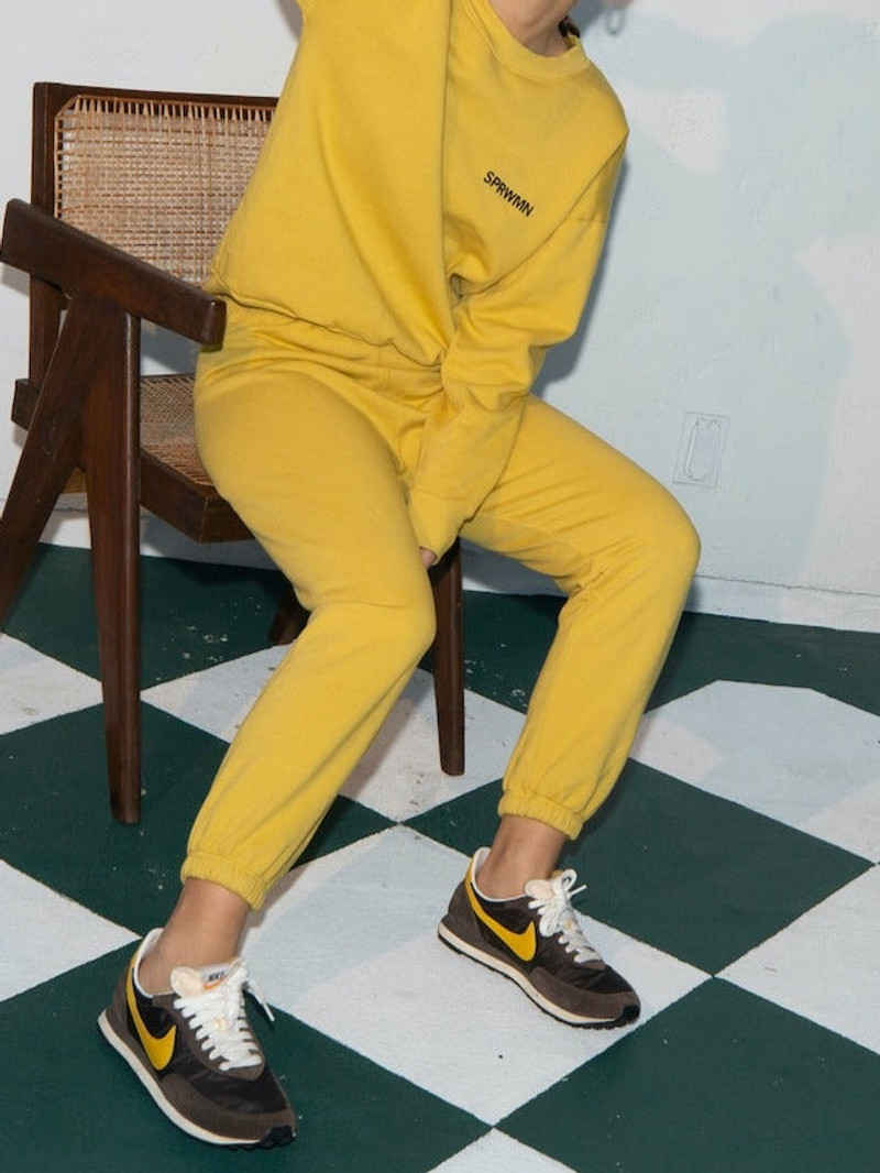 SPRWMN LIMONCELLO COTTON LOGO SWEATSHIRT outlook