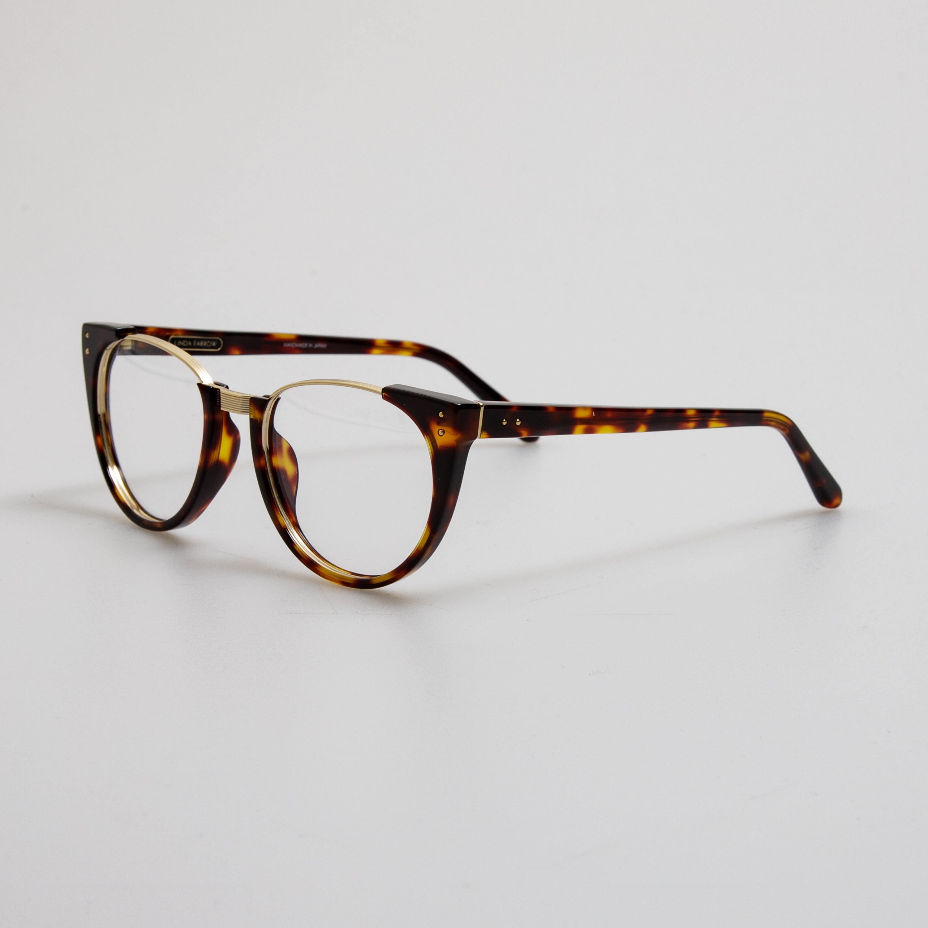 Iris Oval Optical Frame in Dark Tortoiseshell - 4