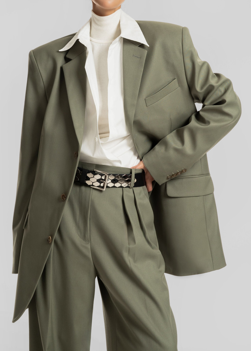Trosa Blazer - Pale Olive 4