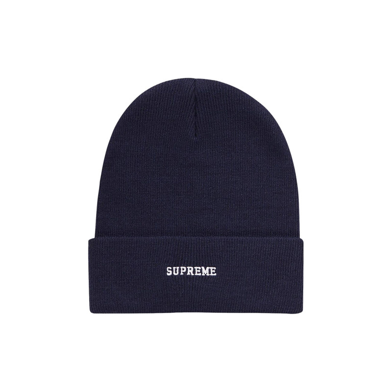 Supreme Supreme x Nike Beanie 'Navy' outlook