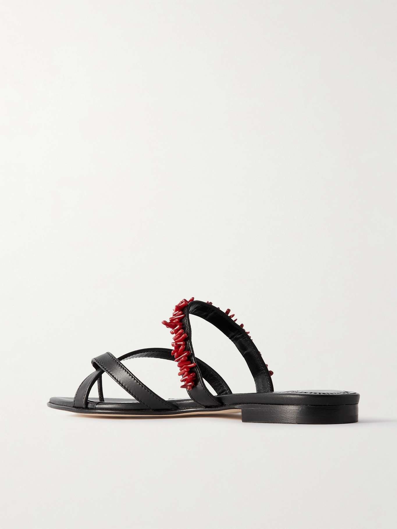 Corasu 10 bead-embellished leather sandals - 3