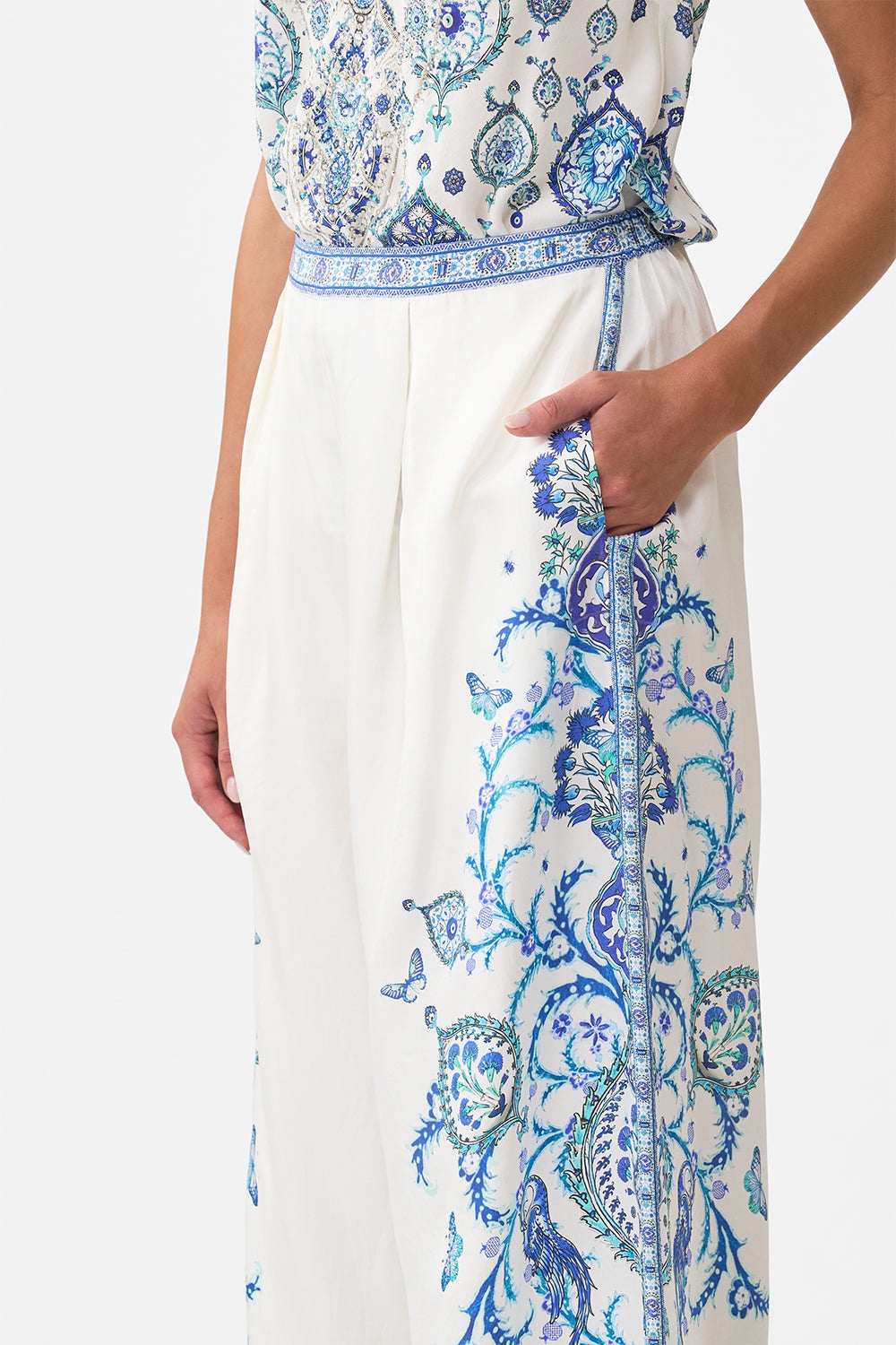 TUCK FRONT PANT - 6