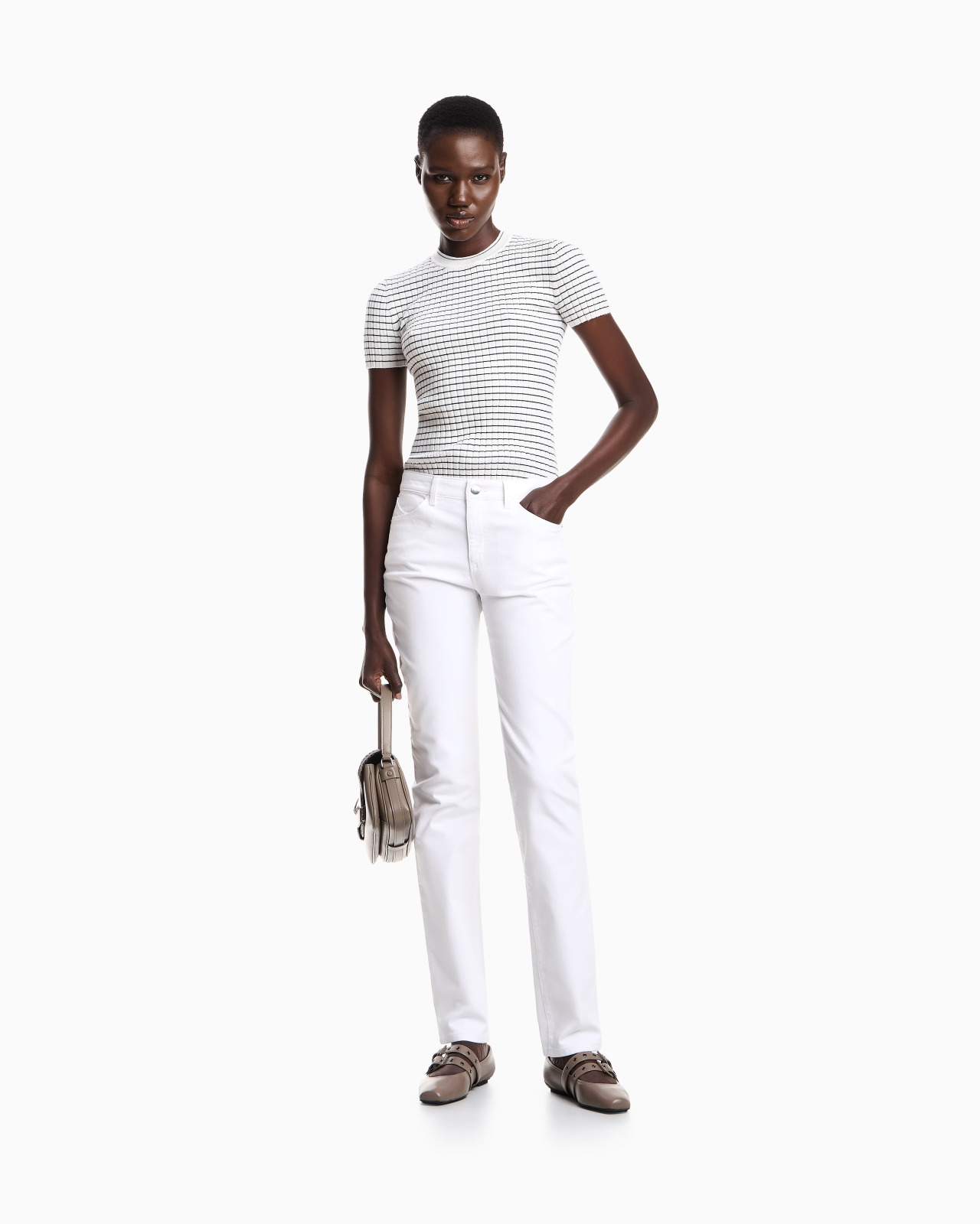J18 High-rise skinny-leg jeans in comfort bull - 2