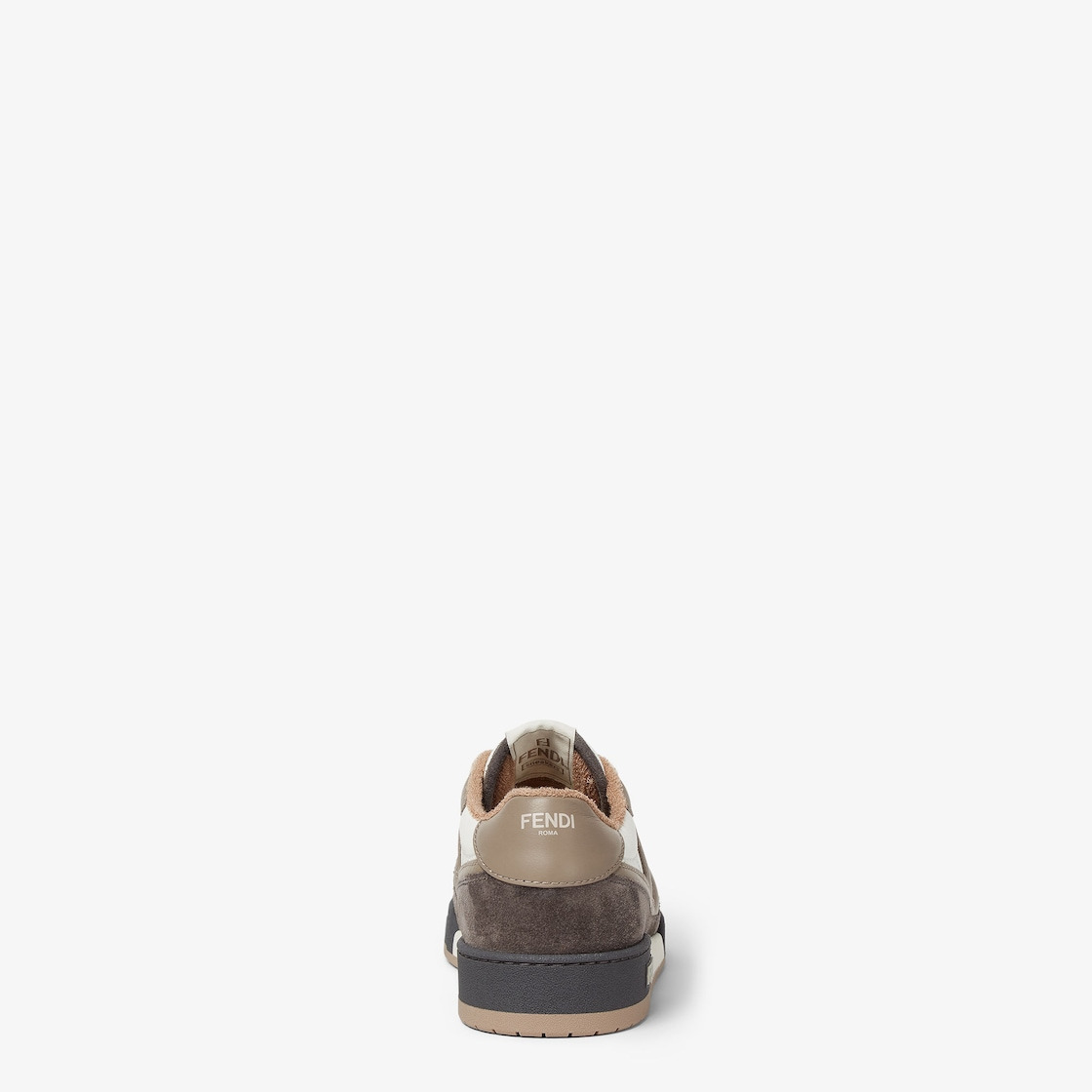 Gray suede low-tops - 3