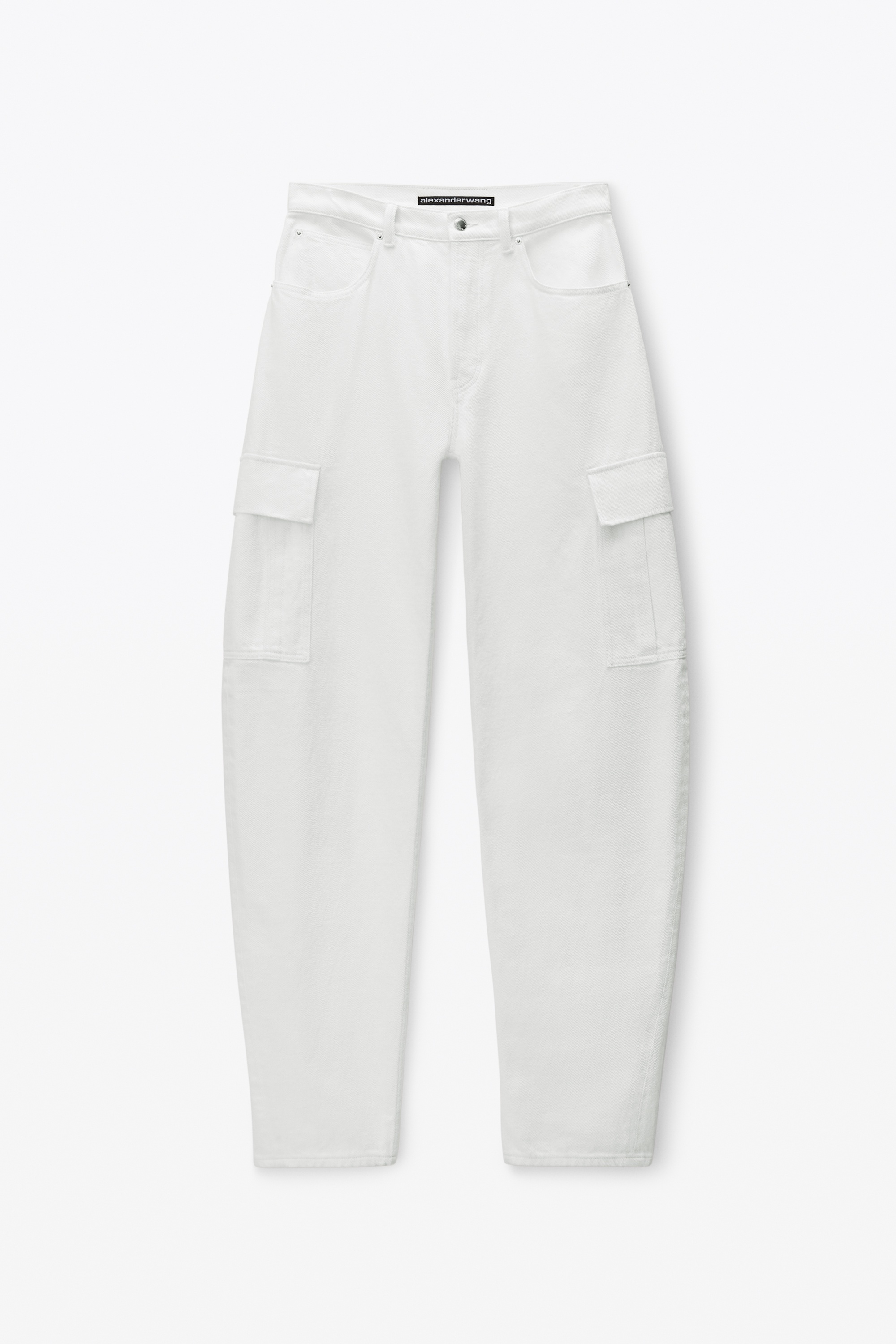 Alexander Wang Oversize Cargo Jeans in Cotton