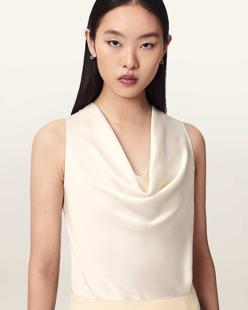 ZOEY SLEEVELESS COWL NECK TANK TOP 3