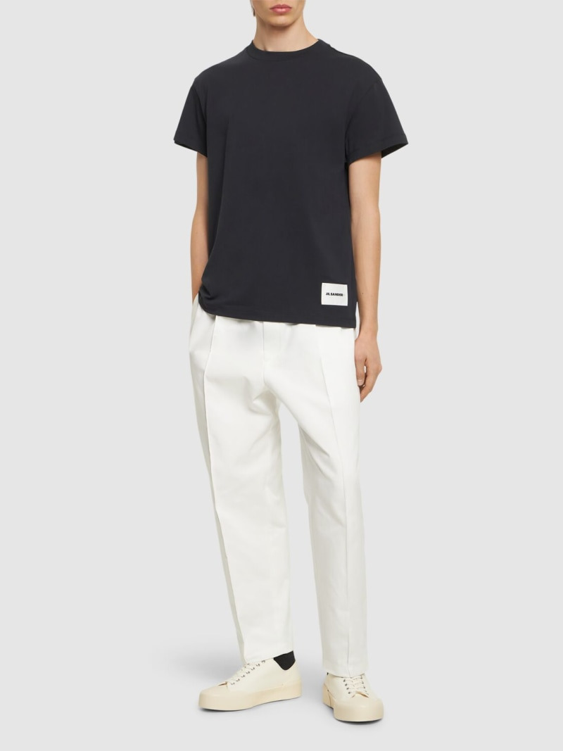 【送料&関税込】Jil Sander 3 Pack T-shirt 3-Pack Short-Sleeved T-Shirt Set Man | Jil Sander Official