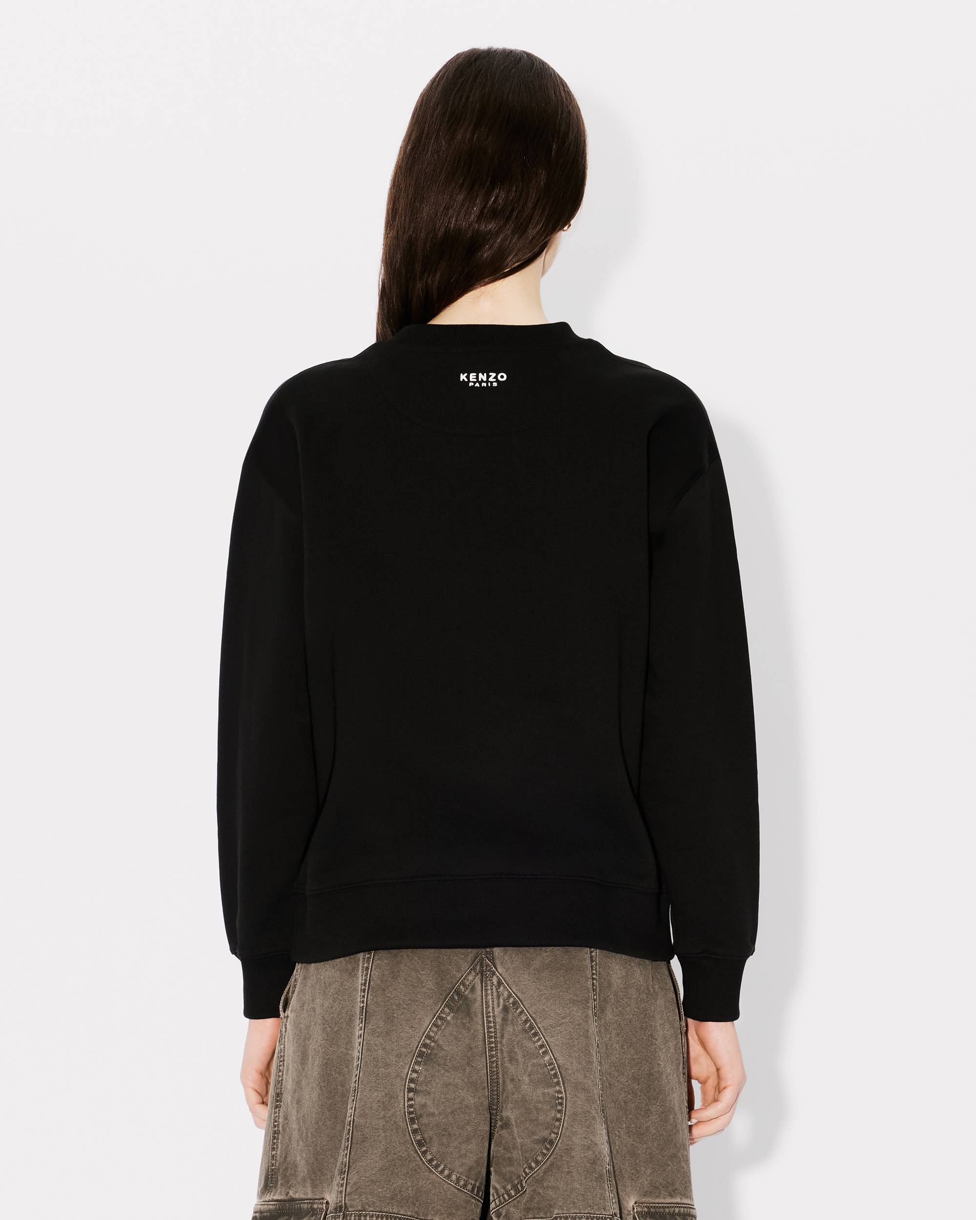 'Lucky Tiger' classic embroidered sweatshirt - 4