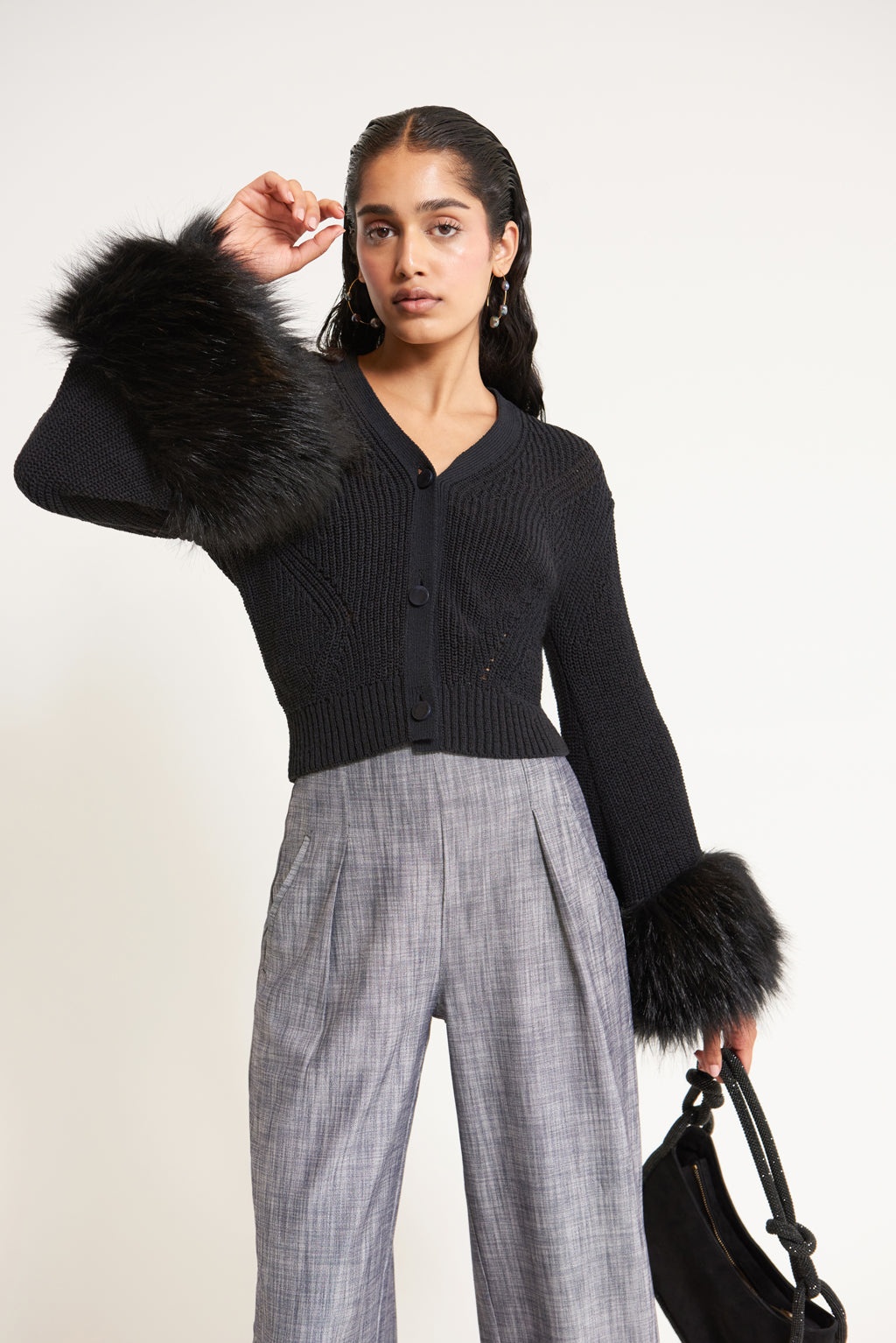 MELANIE KNIT CARDIGAN - 1