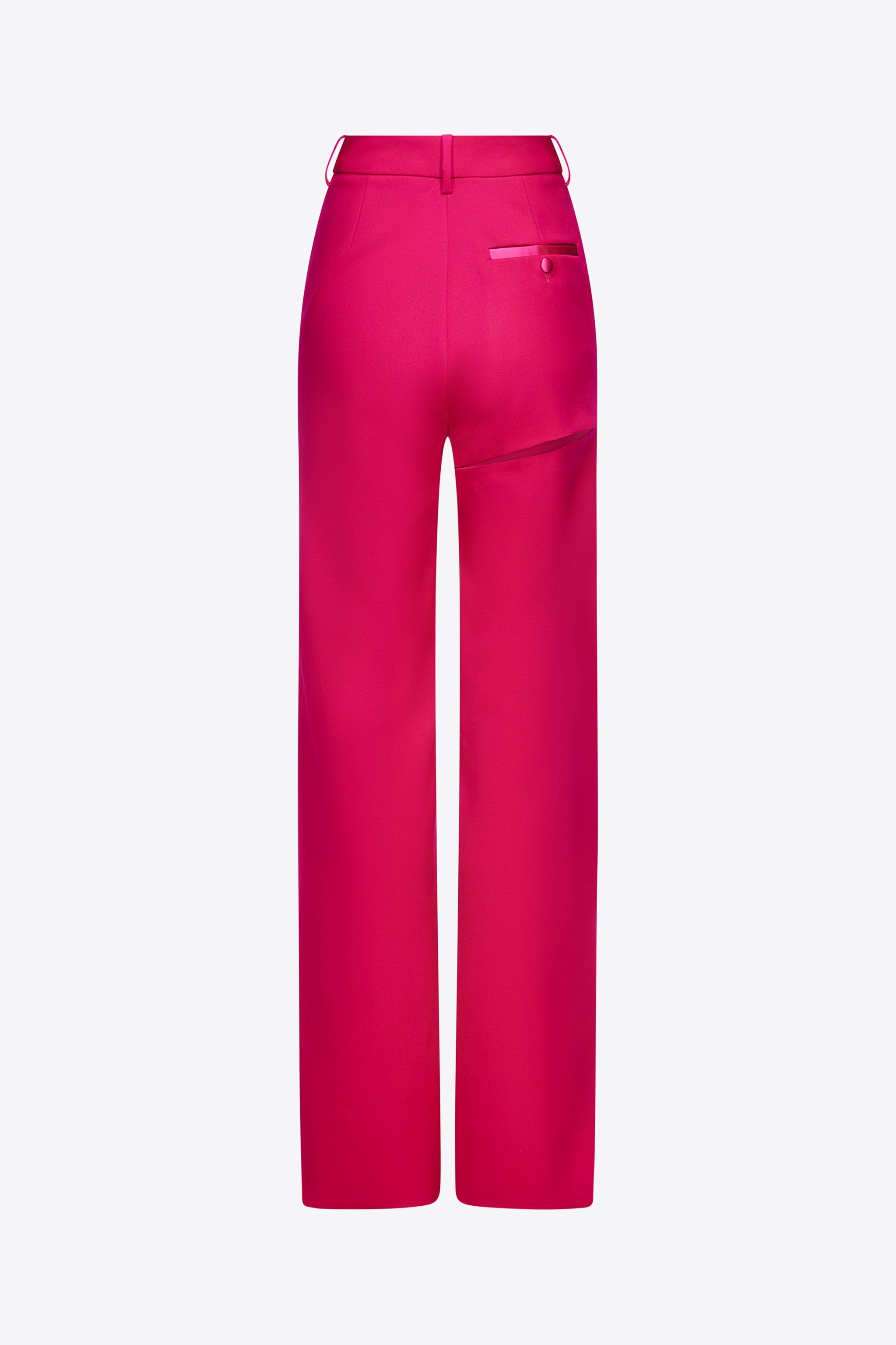 ASYMMETRIC SLIT TROUSER - 2
