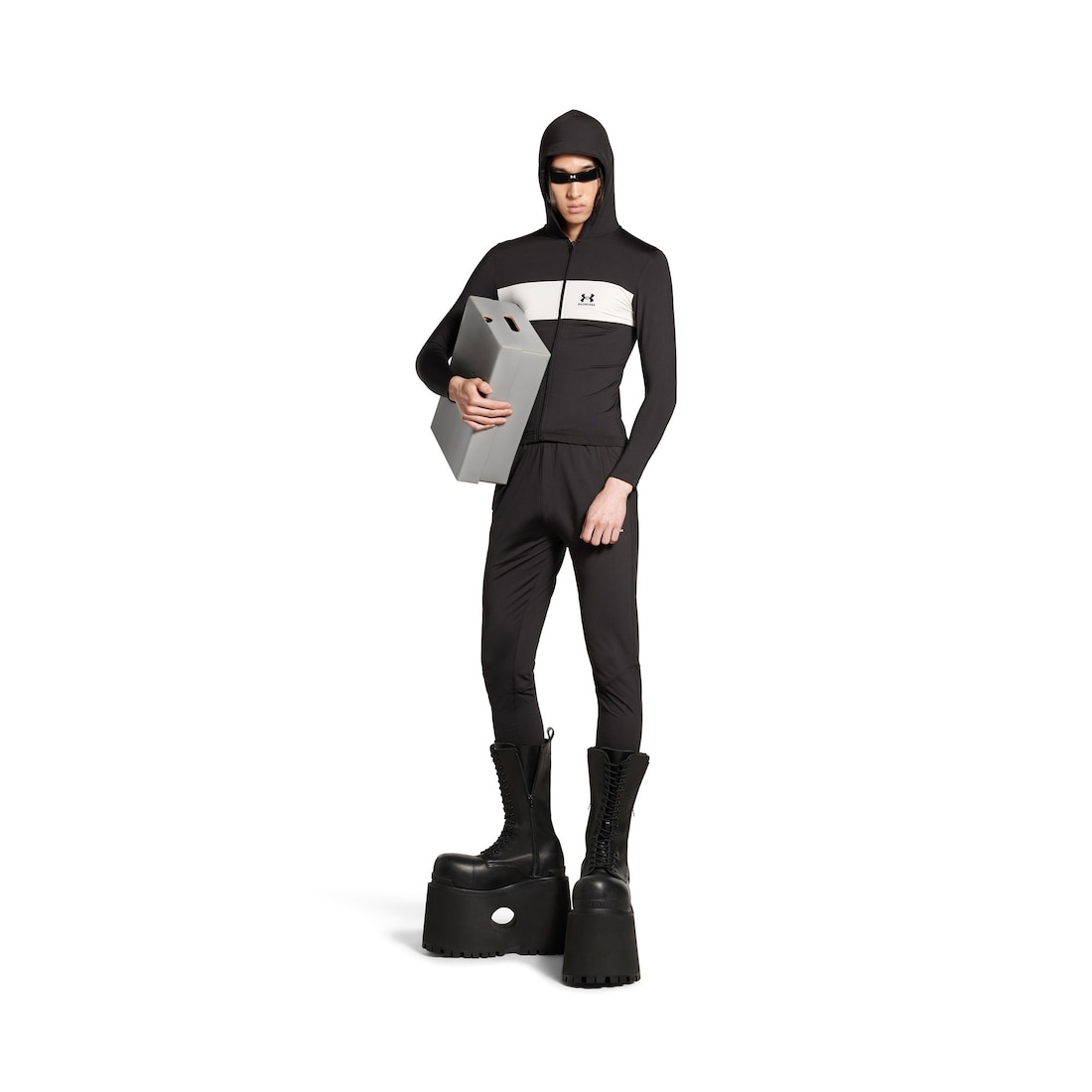 Men's Under Armour® Sweatsuit Pants in Black/white - 2