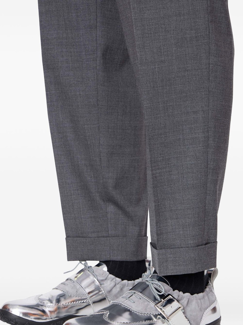 pleated cuffed trousers 3