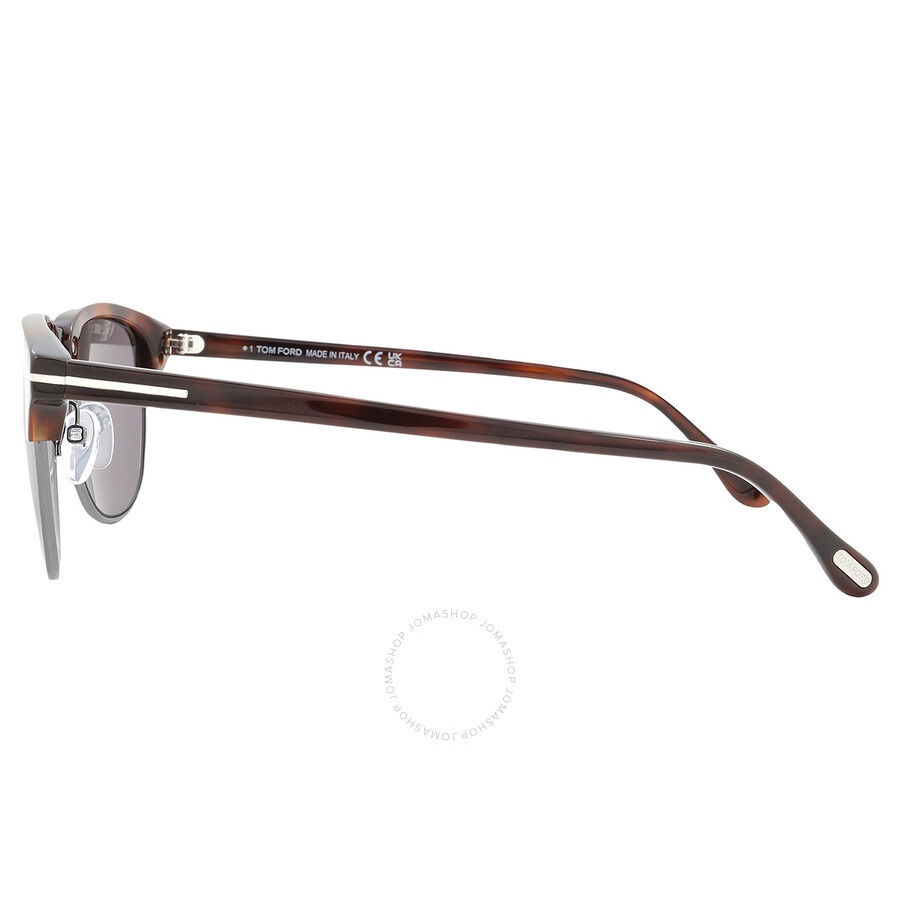 Tom Ford Henry Grey Square Men's Sunglasses FT0248 52A 51 - 4