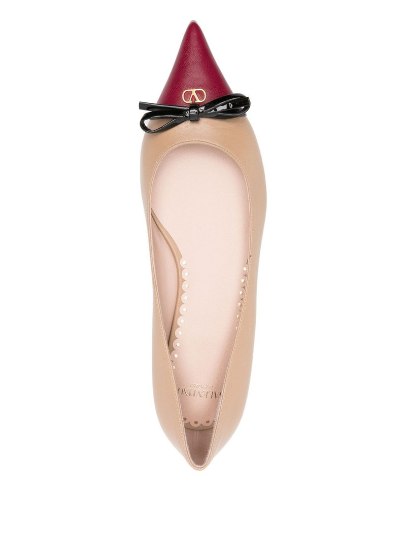 bow-detail pointed-toe pumps 4