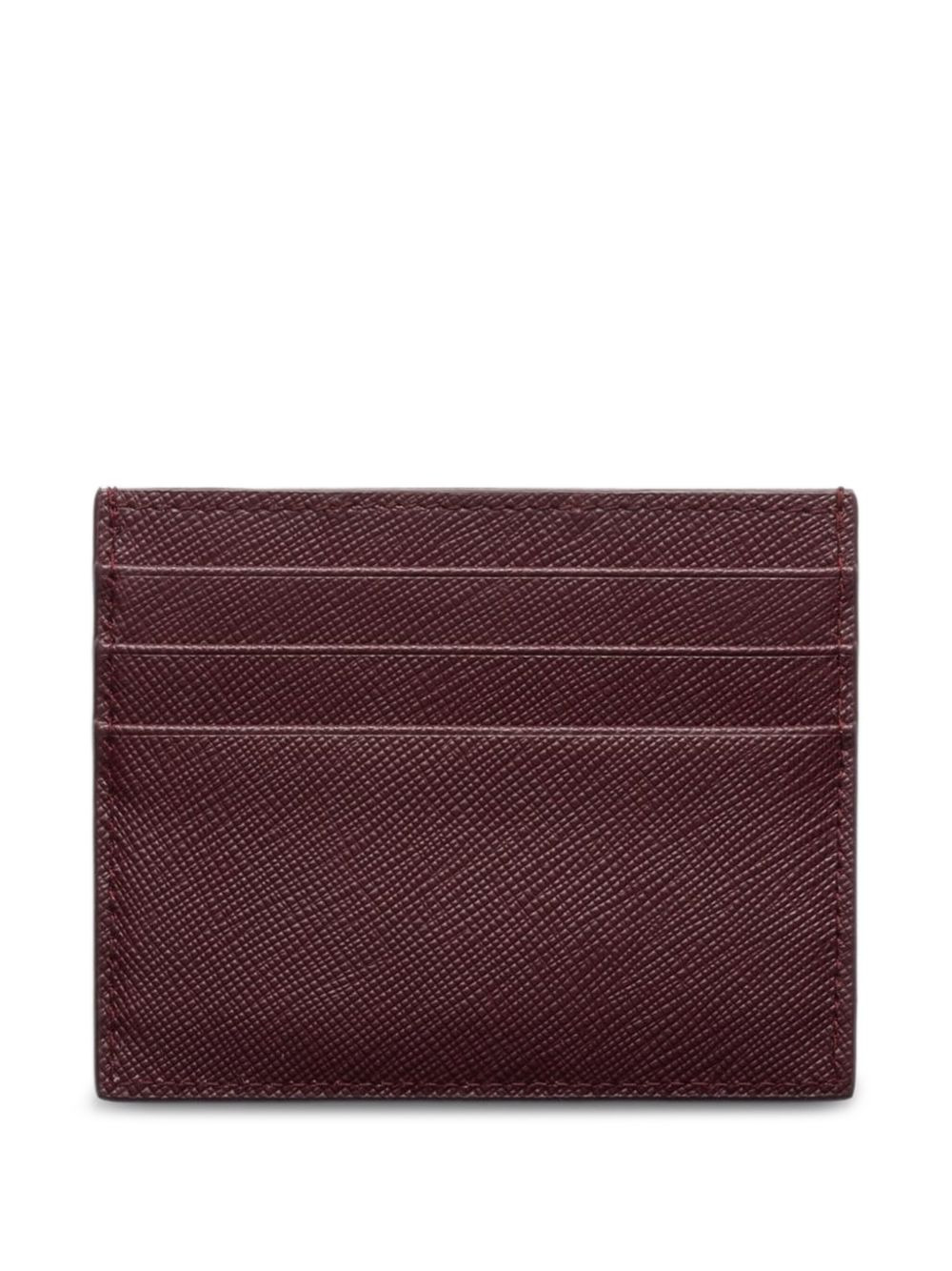 Saffiano leather card holder - 2