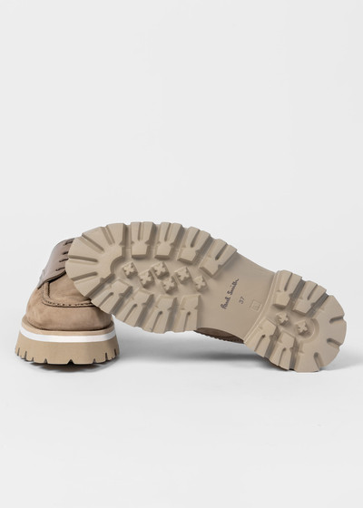Paul Smith Taupe 'Argon' Shoes outlook