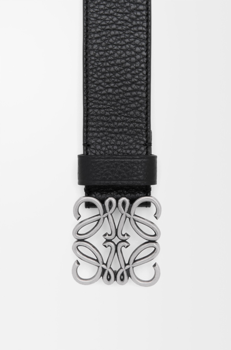 Loewe Chunky Anagram belt in supple grained calfskin outlook