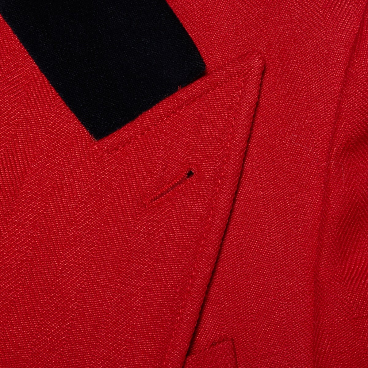 Wool linen herringbone formal jacket - 5