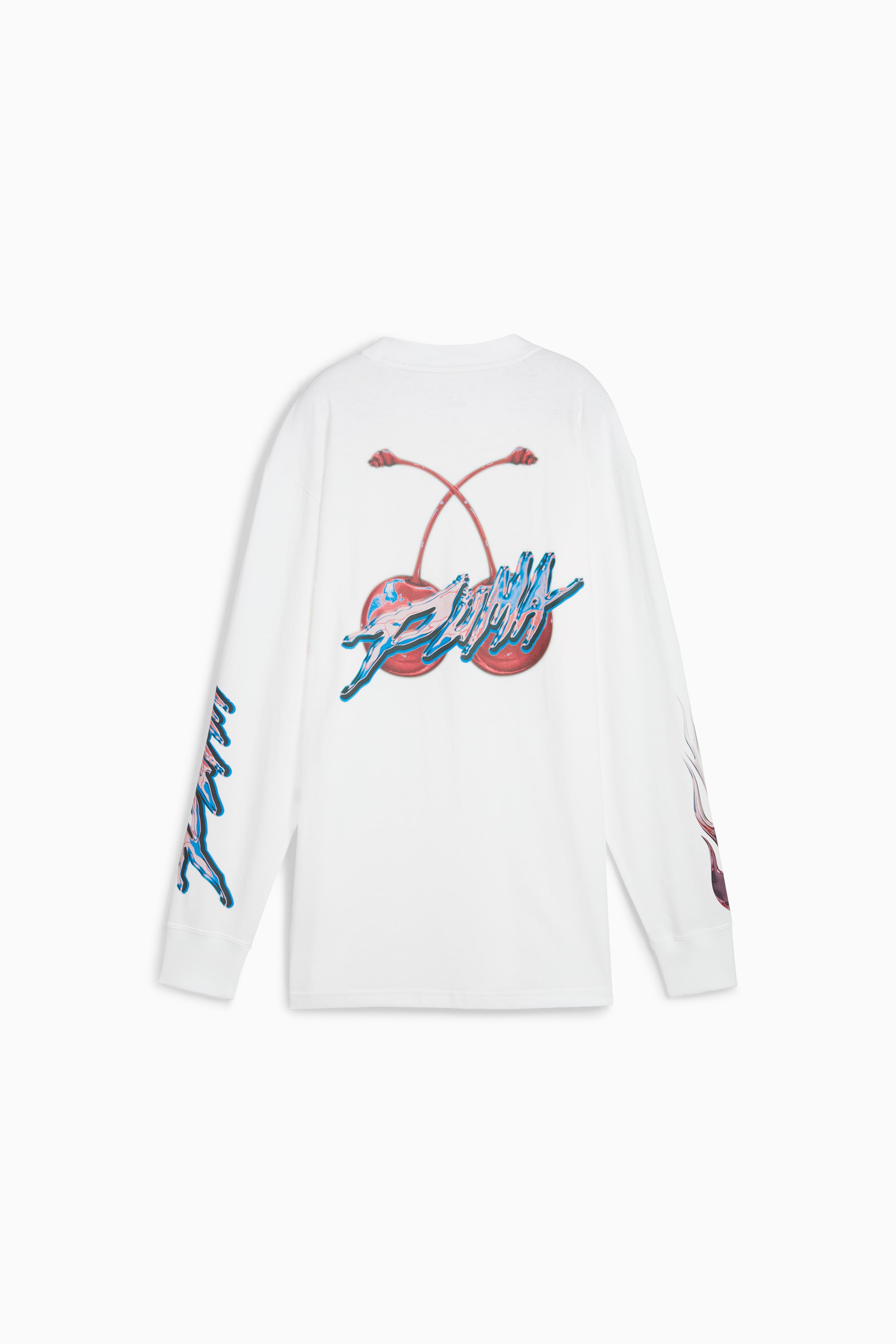 Cherry On Top Women's Long Sleeve Basketball Tee - 2