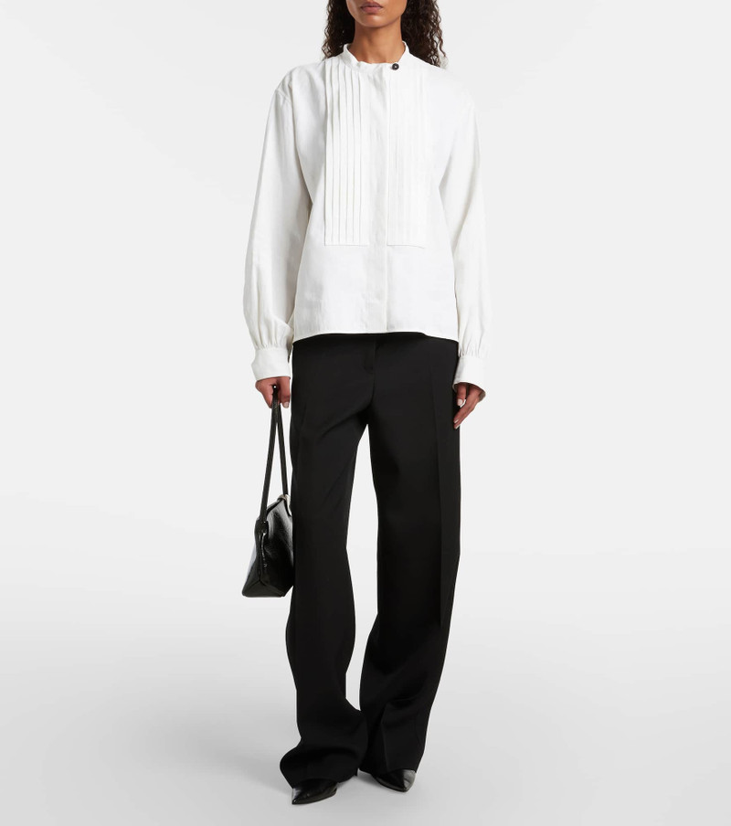 Jil Sander Low-rise wool straight pants outlook