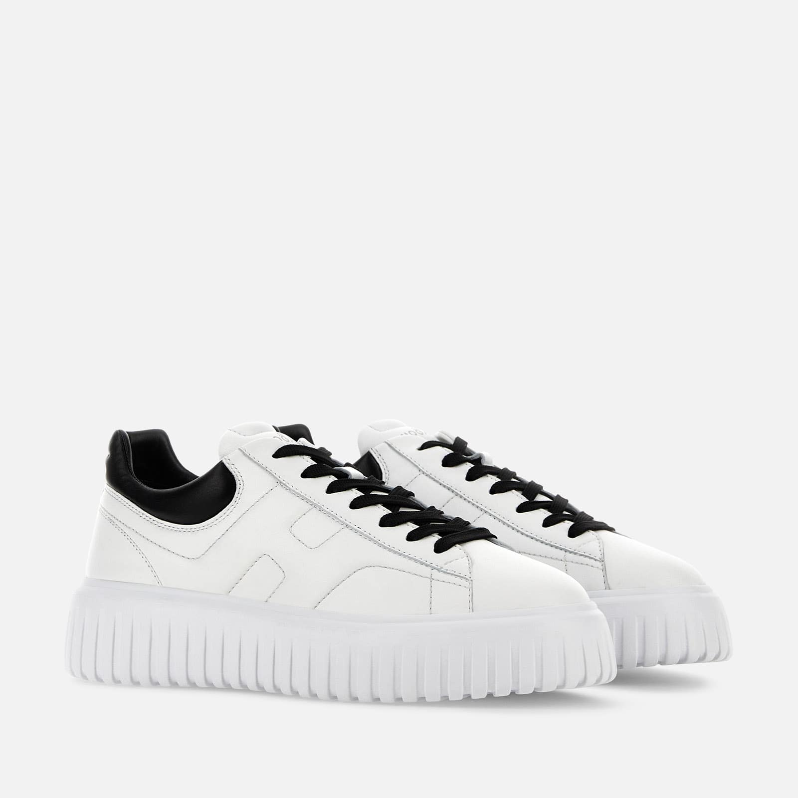 Sneakers Hogan H-Stripes Black White - 2