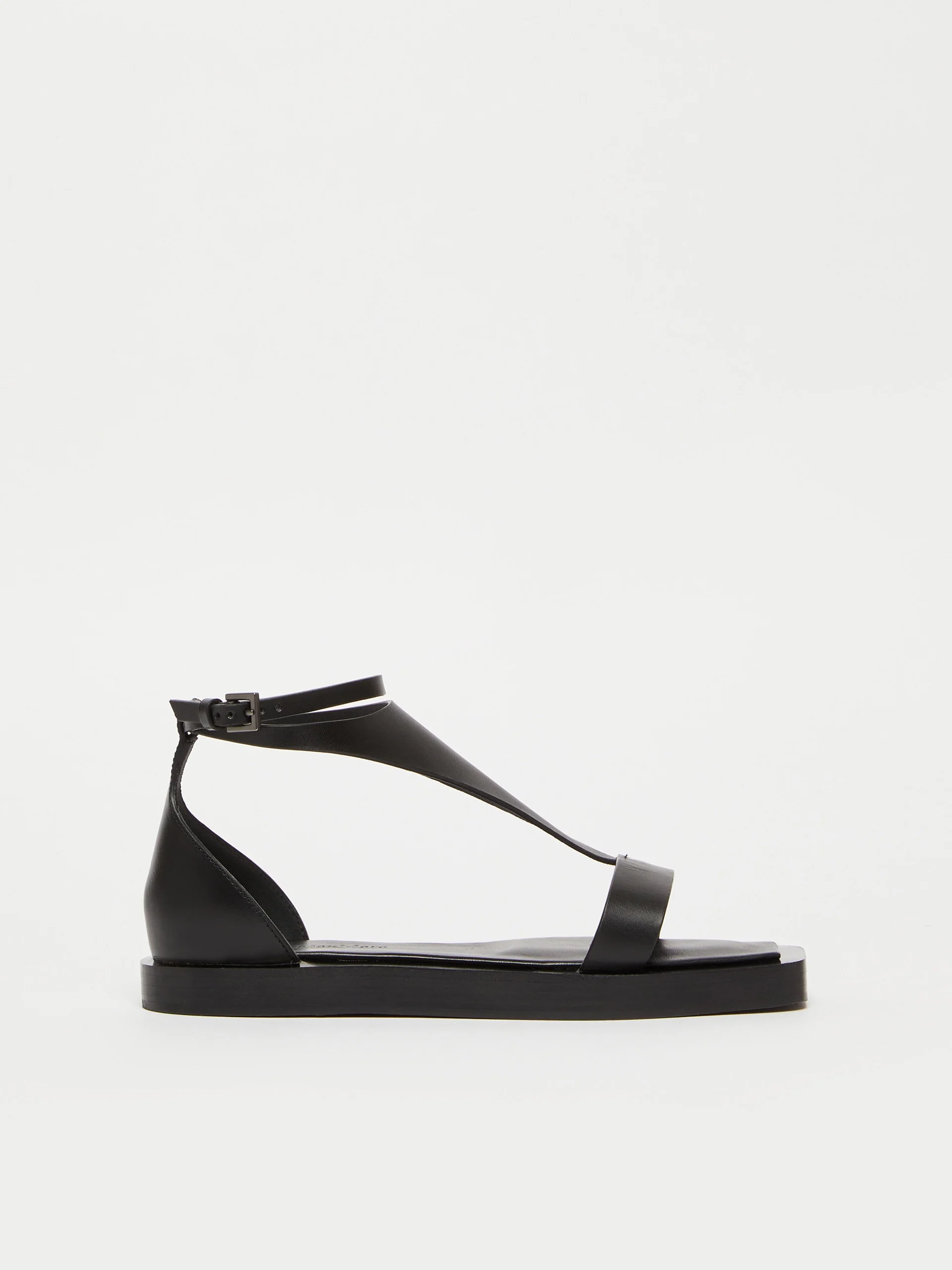 VELAFLAT Flat leather sandals - 1