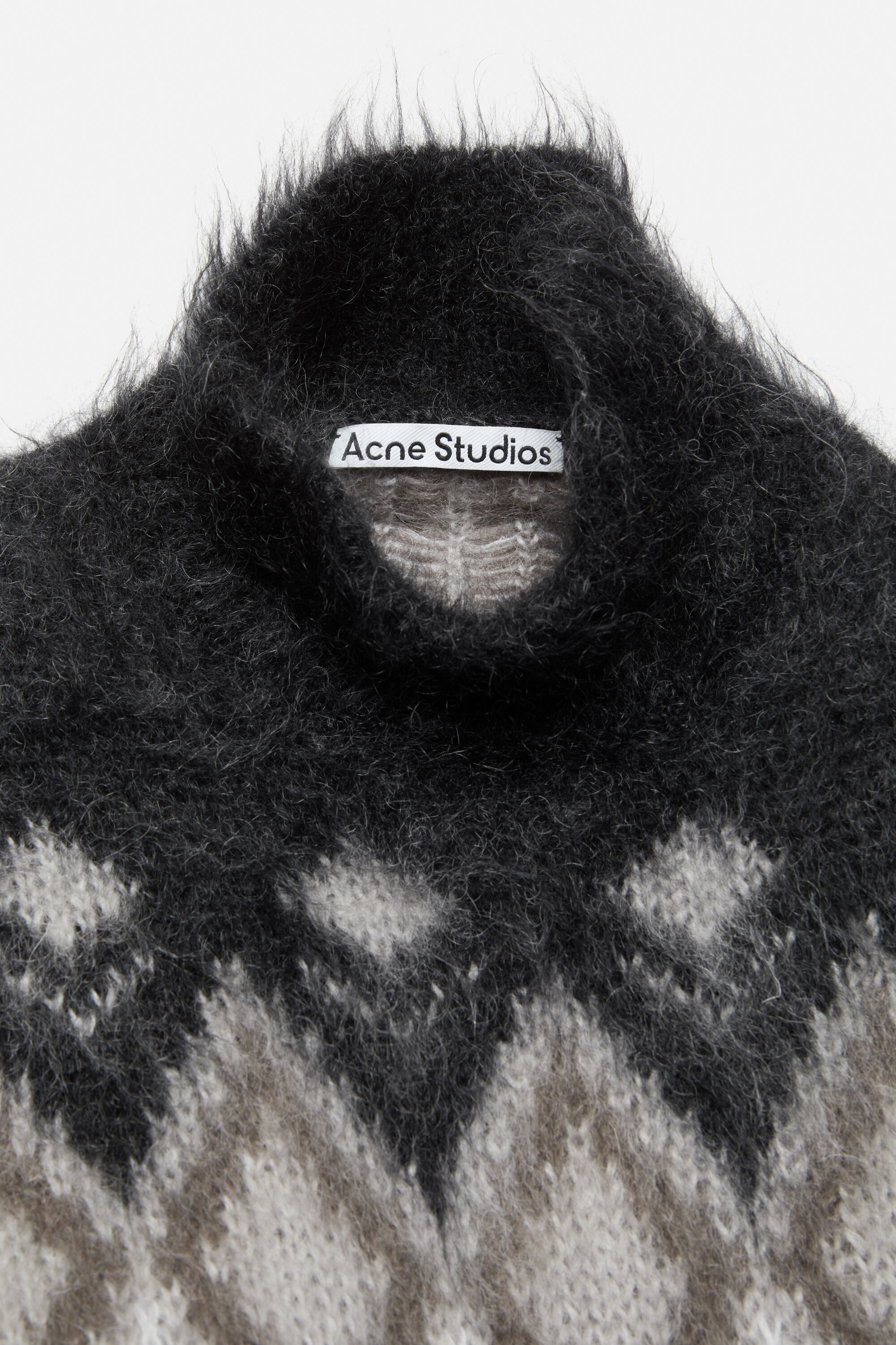 Padded wool knit - Multi grey - 5
