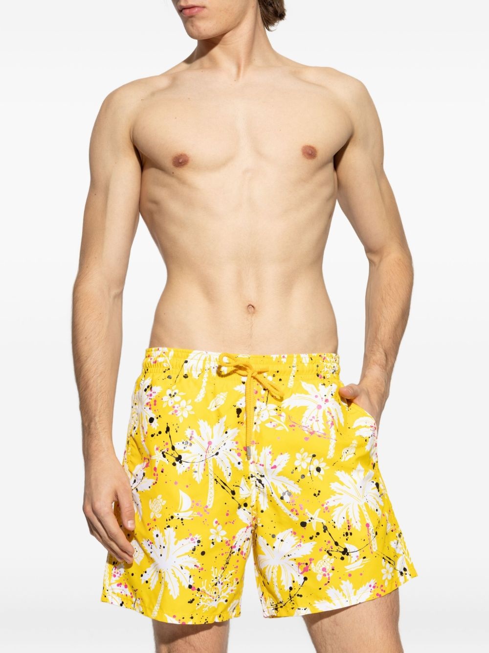 palm-tree swim shorts - 2