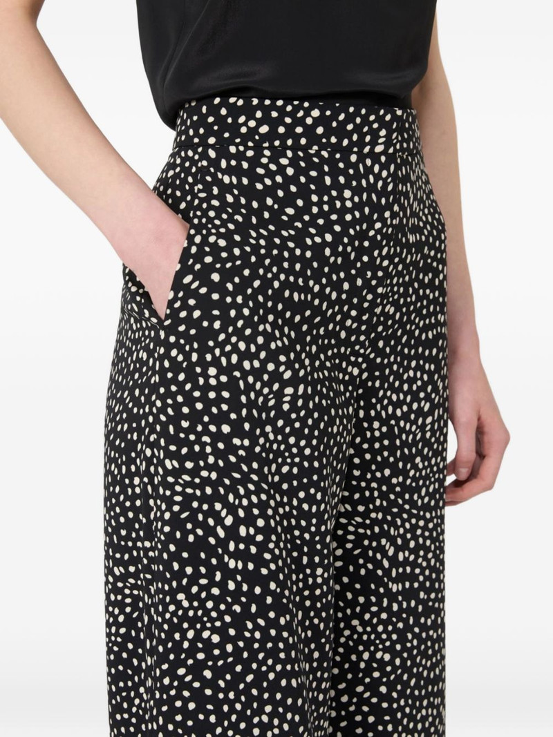 wide-leg print trousers 4