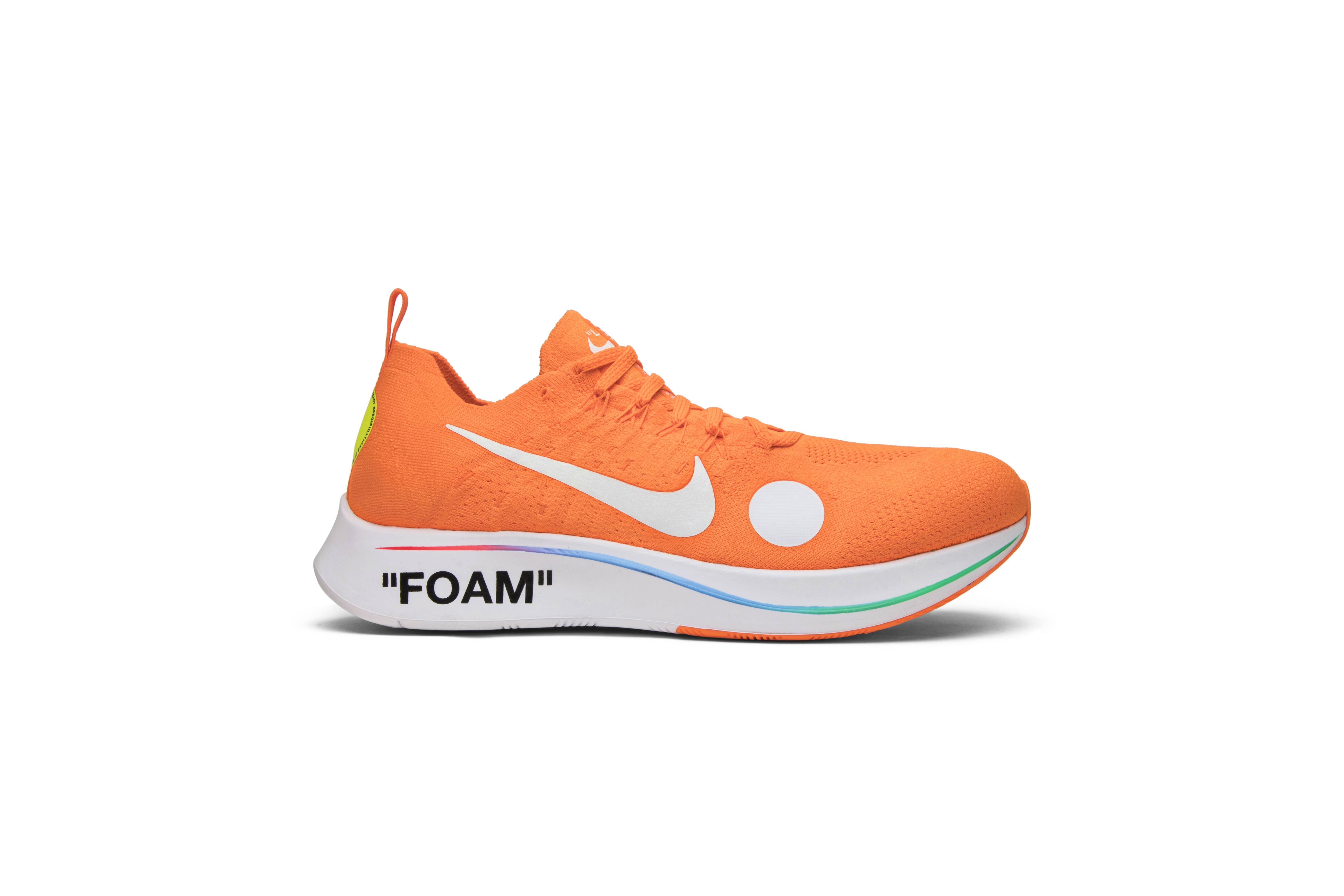 Off-White x Zoom Fly Mercurial Flyknit 'Total Orange' - 1