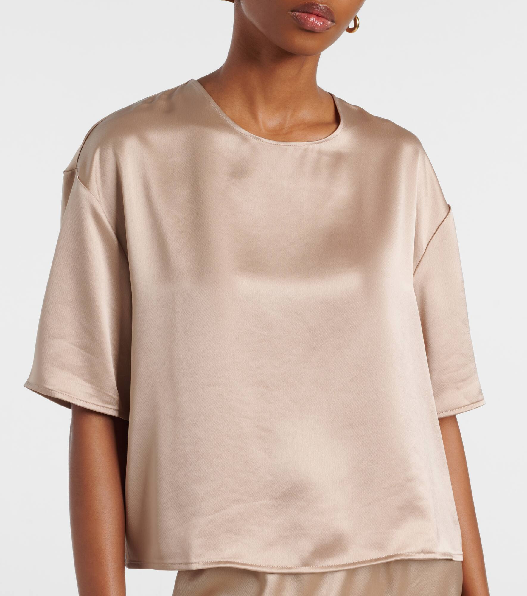 Barb satin T-shirt - 6