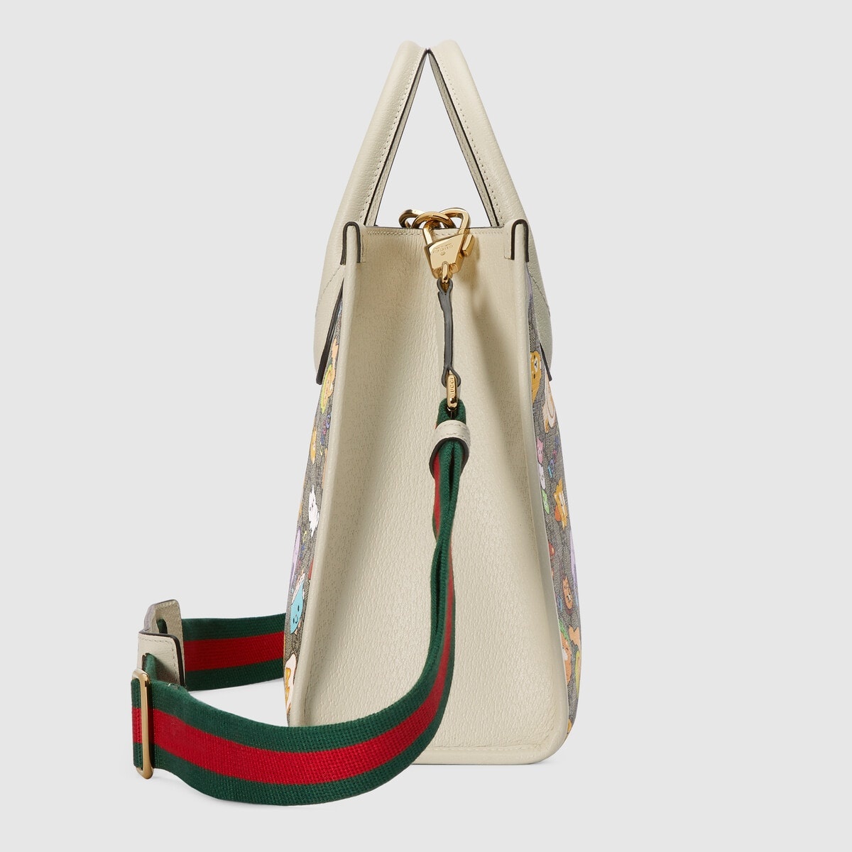 Gucci animal print small tote bag - 6