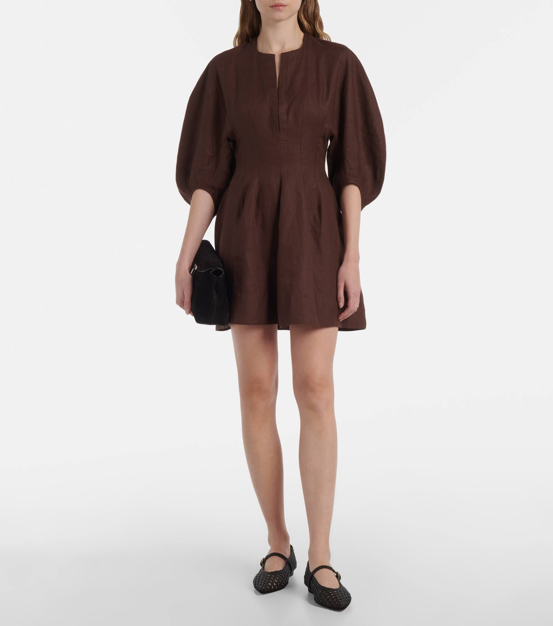 Poet linen minidress - 2