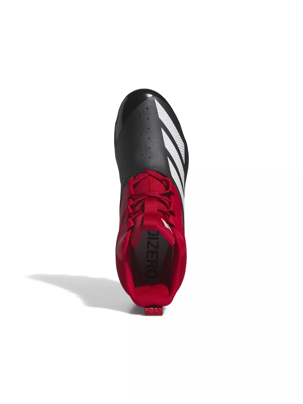 Adizero Chaos "Team Power Red 2/Ftwr White/Core Black" Unisex Linemen Football Cleat - 5
