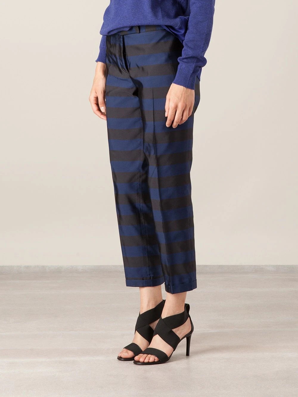 cropped tailored trousers - 3